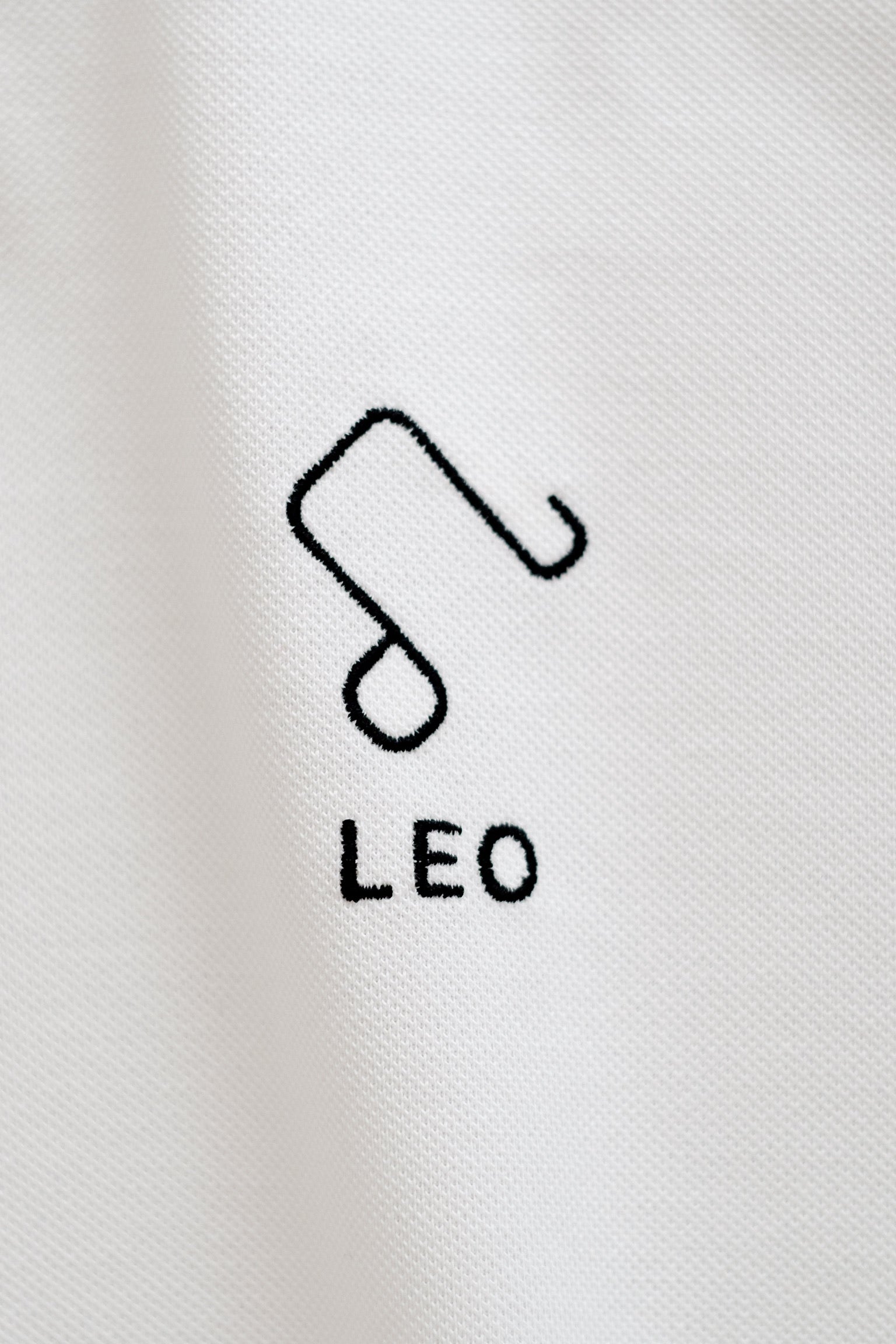 Leo Embroidery Zodiac Tee