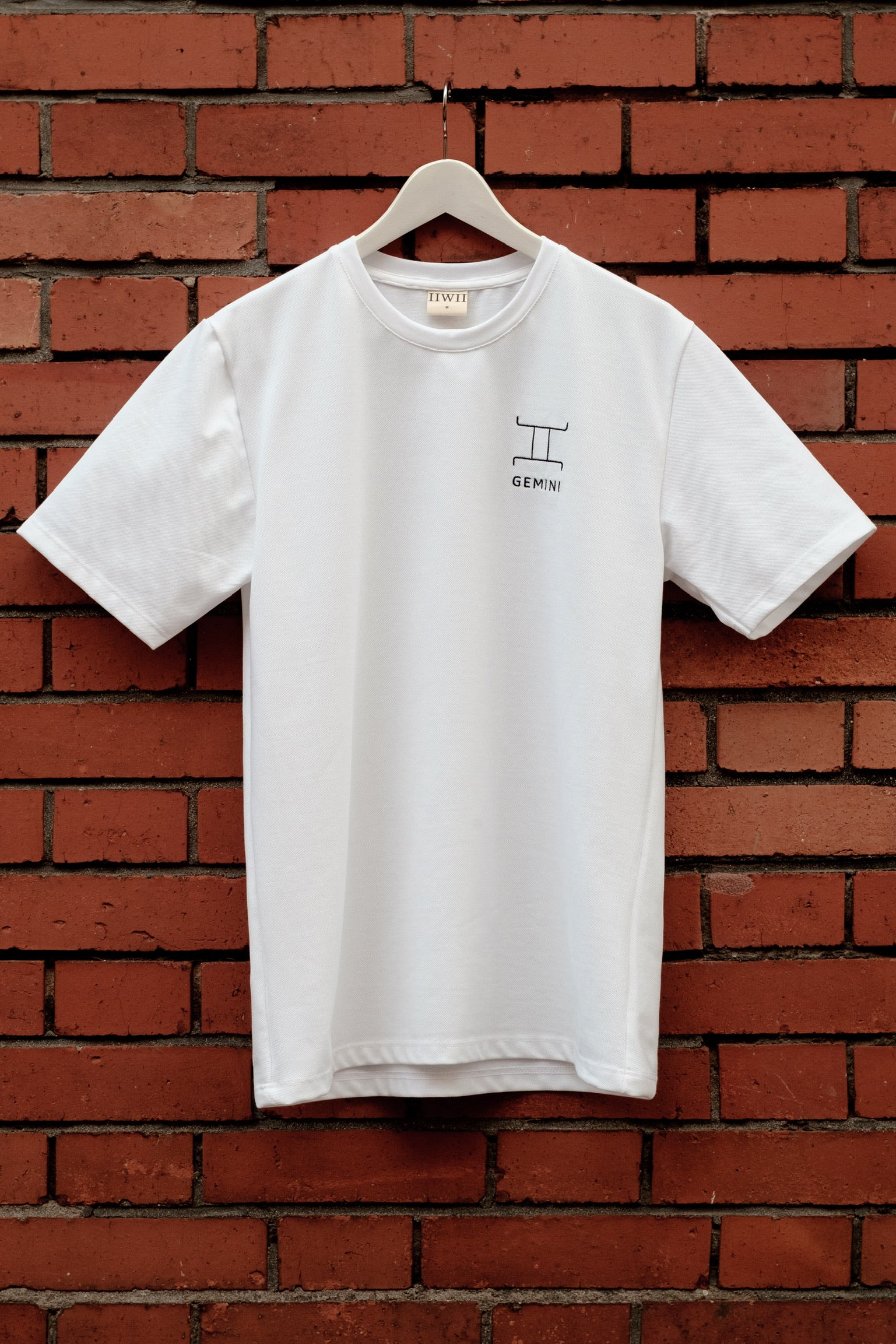 Mens Gemini White Short Sleeve